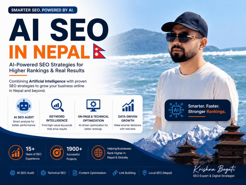 ai seo expert in Nepal Krishna bogati